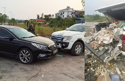 Nghị định 168 - Lỗi trừ 2 điểm GPLX ô tô: Đổ trái phép rác đoạn đường ngoài đô thị